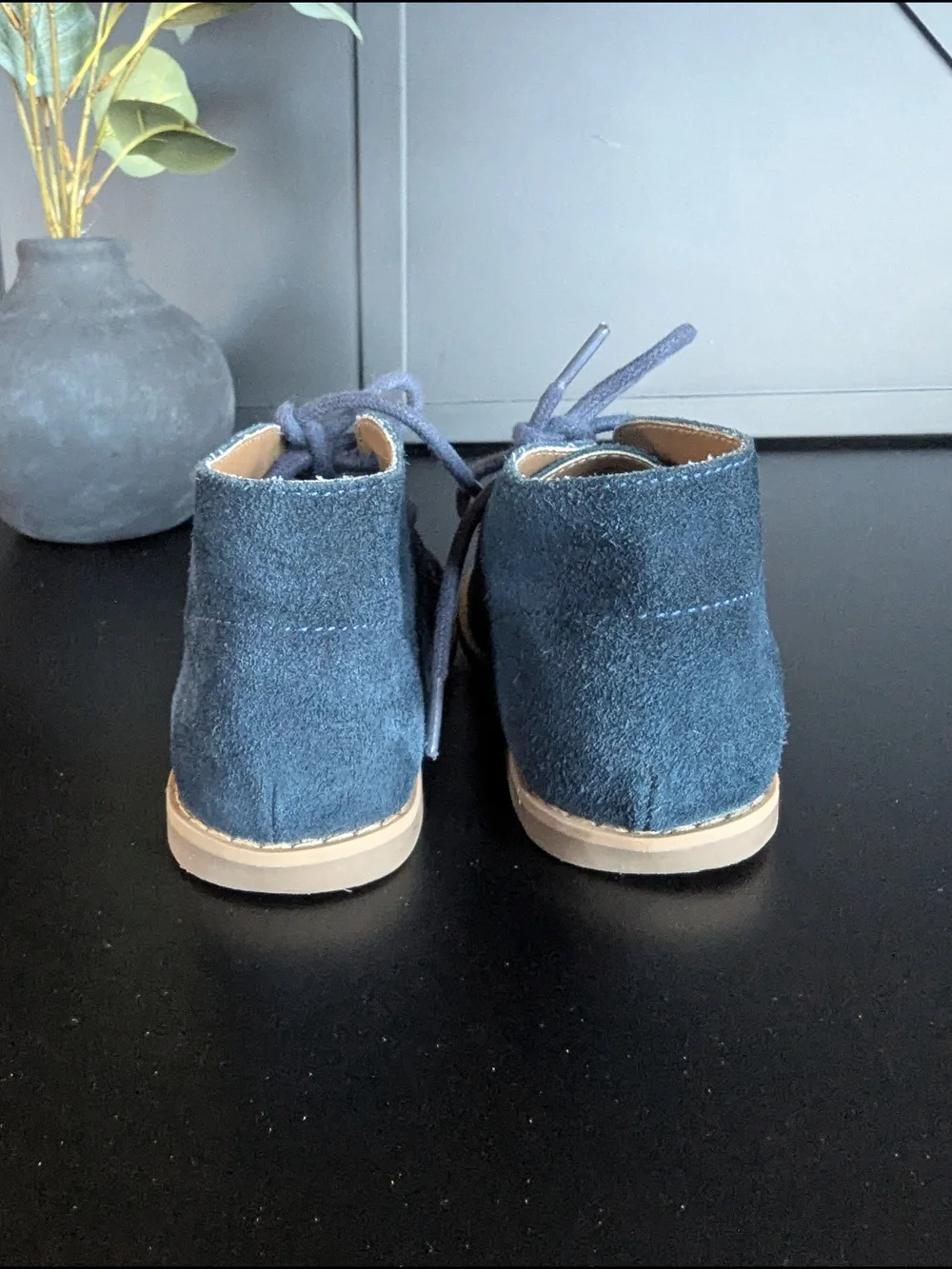 Janie and Jack Tan Leather Slip-On Shoe